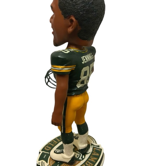 GREG JENNINGS Green Bay Packers Bobble Head Lambeau Feild Exclusive 2008 - Picture 7 of 9